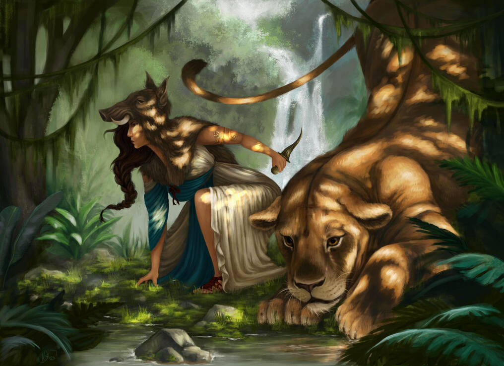 Illustrated Scene
